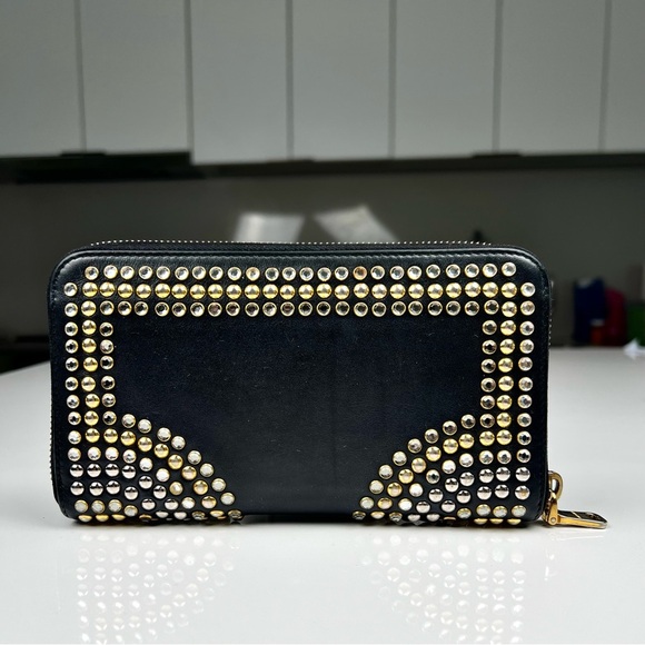 RARE Miu Miu Long Studded Wallet - Picture 2 of 8